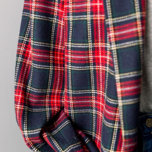 Women's 90's Vintage Plaid Academia Blazer - Picture 8 of 10